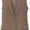 Vero Moda Vest Vmzamira Sl Oversized Waistcoat Noo 10274529 Bungee Cord Dames Maat - S