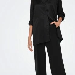 ONLY ONLVICTORIA LS LOOSE SATIN SHIRT NOOSWVN Dames Shirt - Maat L -Dameskleding Verkoop 439x840 9