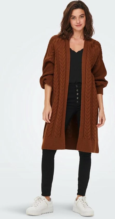 ONLY ONLSIF FREJA L/S CARDIGAN LONG KNT Dames Trui - Maat M 3 ONLY ONLSIF FREJA L/S CARDIGAN LONG KNT Dames Trui - Maat M - Afbeelding 3