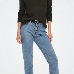 Only Trui Onlcamilla V-neck L/s Pullover Knt 15204588 Mulch Dames Maat - M -Dameskleding Verkoop 450x840 2