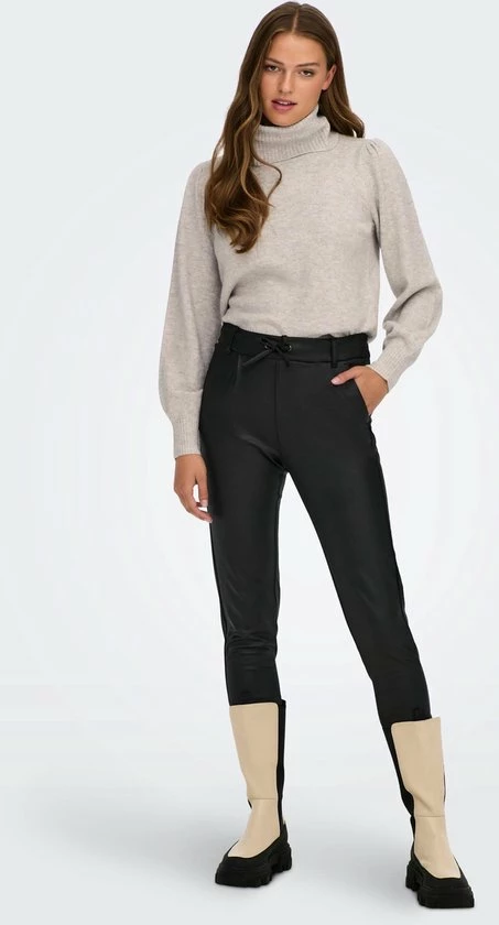 Jacqueline De Yong Trui Jdyrue L/s Roll Neck Pullover Knt 15271309 Chateau Gray/melange Dames Maat - L 7 Jacqueline De Yong Trui Jdyrue L/s Roll Neck Pullover Knt 15271309 Chateau Gray/melange Dames Maat - L - Afbeelding 7