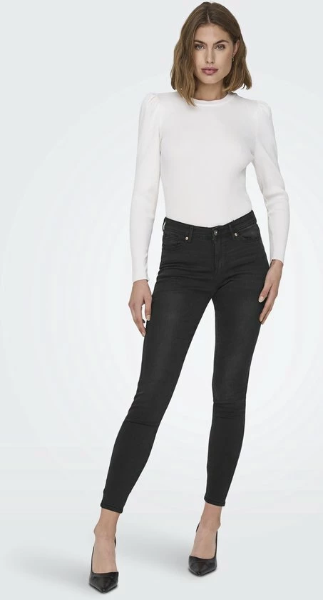 ONLY ONLWAUW MID SK BJ1097 NOOS Dames Jeans - Maat M X L32 3 ONLY ONLWAUW MID SK BJ1097 NOOS Dames Jeans - Maat M X L32 - Afbeelding 3