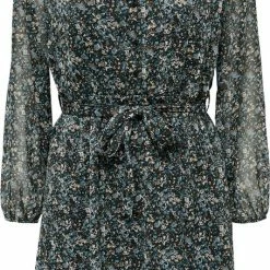 ONLY ONLCERA 3/4 SHORT DRESS WVN NOOS Dames Jurk - Maat M