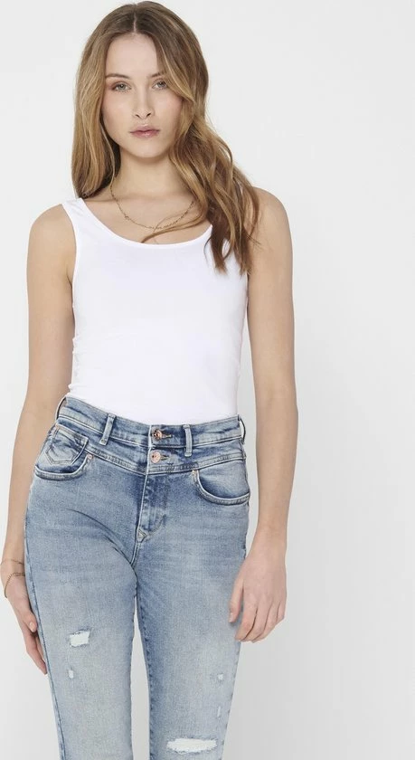 ONLY ONLLIVE LOVE S/L LONG TANK TOP NOOS Dames Top - Maat L 3 ONLY ONLLIVE LOVE S/L LONG TANK TOP NOOS Dames Top - Maat L - Afbeelding 3