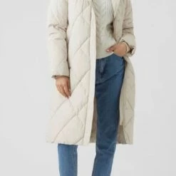 Vero Moda Jas Vmadelaloa Long Coat Ga Boos 10267606 Oatmeal Dames Maat - XS 21 Vero Moda Jas Vmadelaloa Long Coat Ga Boos 10267606 Oatmeal Dames Maat - XS -Dameskleding Verkoop 461x840 2