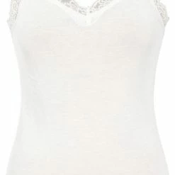 Pieces Dames Hemd Kant - Lace Top - Barbera - M - Wit -Dameskleding Verkoop 462x840 1