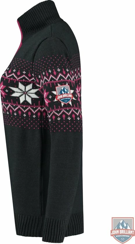 John Brilliant Noorse Damestrui Fargerik, Zwart (S) 3 John Brilliant Noorse Damestrui Fargerik, Zwart (S) - Afbeelding 3