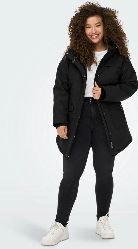 ONLY CARMAKOMA CARMAASTRICHT PARKA OTW NOOS Dames Jas - Maat L-50/52 3 ONLY CARMAKOMA CARMAASTRICHT PARKA OTW NOOS Dames Jas - Maat L-50/52 - Afbeelding 3