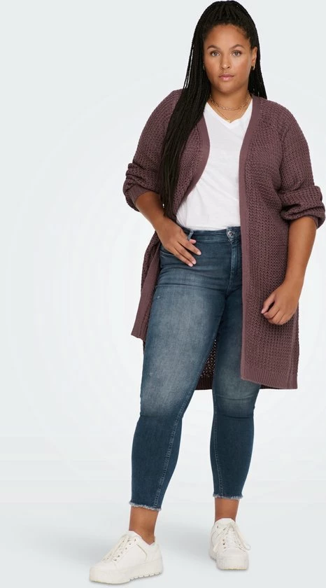 ONLY CARMAKOMA CARMIRLA NEW L/S CARDIGAN KNT Dames Vest - Maat L-50/52 3 ONLY CARMAKOMA CARMIRLA NEW L/S CARDIGAN KNT Dames Vest - Maat L-50/52 - Afbeelding 3