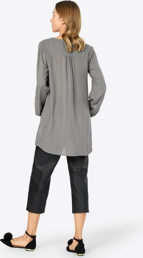 Kaffe Amber V-Neck Tunic Dames Tuniek - Maat 42 2 Kaffe Amber V-Neck Tunic Dames Tuniek - Maat 42 - Afbeelding 2