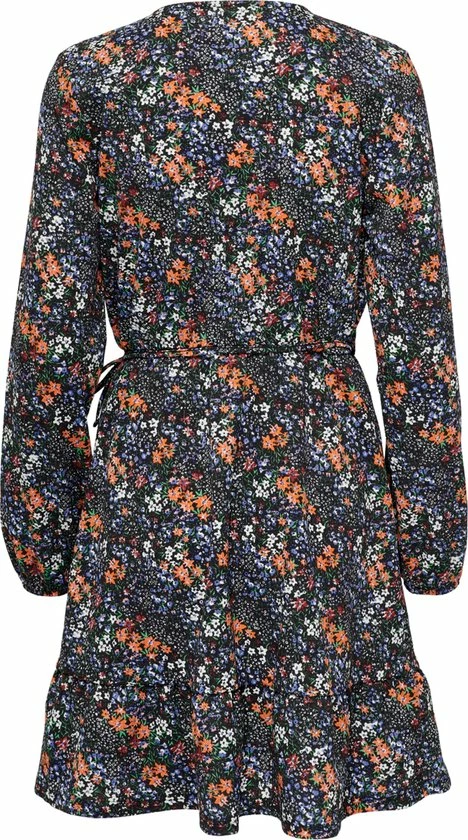 ONLY ONLOVA L/S WRAP DRESS JRS Dames Jurk - Maat M 2 ONLY ONLOVA L/S WRAP DRESS JRS Dames Jurk - Maat M - Afbeelding 2