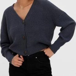 VERO MODA VMLEA LS V-NECK CUFF CARDIGAN NOOS Dames Vest - Maat L 9 VERO MODA VMLEA LS V-NECK CUFF CARDIGAN NOOS Dames Vest - Maat L -Dameskleding Verkoop 469x840 1