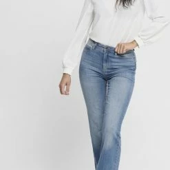 JDY JDYFLORA LIFE FLARED HIGH MB NOOS DNM Vrouwen Jeans - Maat 33 X 32 -Dameskleding Verkoop 470x840 8