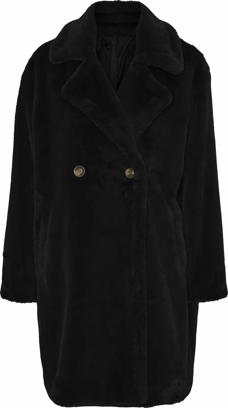 VERO MODA VMSUILYON FAUX FUR COAT BOOS Dames Jas - Maat XS 1 VERO MODA VMSUILYON FAUX FUR COAT BOOS Dames Jas - Maat XS