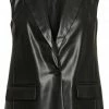 Vero Moda Blazer Vmtroianolivia Sl Long Pl Blazer Ve 10279777 Black Dames Maat - L