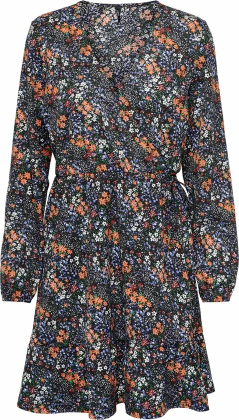 ONLY ONLOVA L/S WRAP DRESS JRS Dames Jurk - Maat M 1 ONLY ONLOVA L/S WRAP DRESS JRS Dames Jurk - Maat M