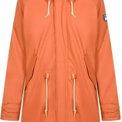 Burnt Ochre Friese Tidaholm Parka Met Teddy Voering Van Derbe XXXL