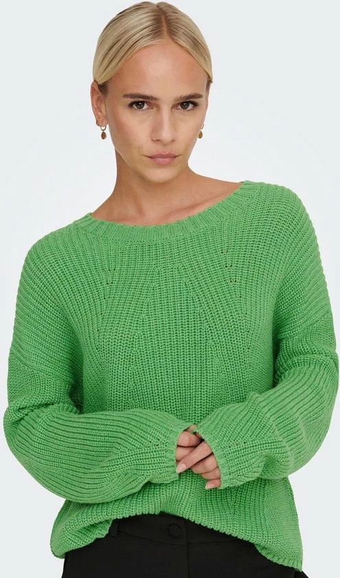 Only Trui Onlbella Life Ls O-neck Cc Knt 15279771 Green Bee Dames Maat - M 6 Only Trui Onlbella Life Ls O-neck Cc Knt 15279771 Green Bee Dames Maat - M - Afbeelding 6