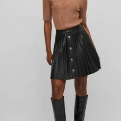 Vila VIKASLEY O-NECK 2/4 RIB KNIT TOP/SU Dames Top Toasted Coconut - Maat M -Dameskleding Verkoop 502x840 2