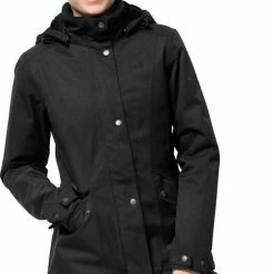 Jack Wolfskin Park Avenue Outdoorjas Dames - Black - Maat M 32 Jack Wolfskin Park Avenue Outdoorjas Dames - Black - Maat M -Dameskleding Verkoop 505x840 1