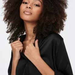 ONLY ONLVICTORIA LS LOOSE SATIN SHIRT NOOSWVN Dames Shirt - Maat L -Dameskleding Verkoop 510x840 5
