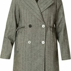 YESTA Winter Outerwear Winterjas - Dark Grey - Maat 2(50)