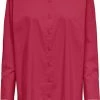 Jacqueline De Yong Blouse Jdymio L/s Long Shirt Wvn Noos 15233486 Raspberry Wine Dames Maat - W42