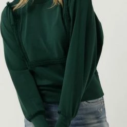 Scotch & Soda Fringe Tape Oversized Raglan Sleeved Sweater Truien & Vesten - Groen 14 Scotch & Soda Fringe Tape Oversized Raglan Sleeved Sweater Truien & Vesten - Groen -Dameskleding Verkoop 516x840 7