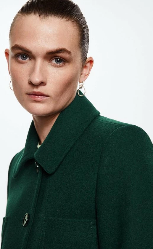 Mango Jas Wollen Jas Met Knopen 37905556 43 Dames Maat - XL 5 Mango Jas Wollen Jas Met Knopen 37905556 43 Dames Maat - XL - Afbeelding 5