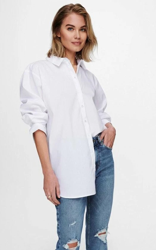 JDY JDYMIO L/S LONG SHIRT WVN NOOS Dames Overhemd - Maat 38 5 JDY JDYMIO L/S LONG SHIRT WVN NOOS Dames Overhemd - Maat 38 - Afbeelding 5