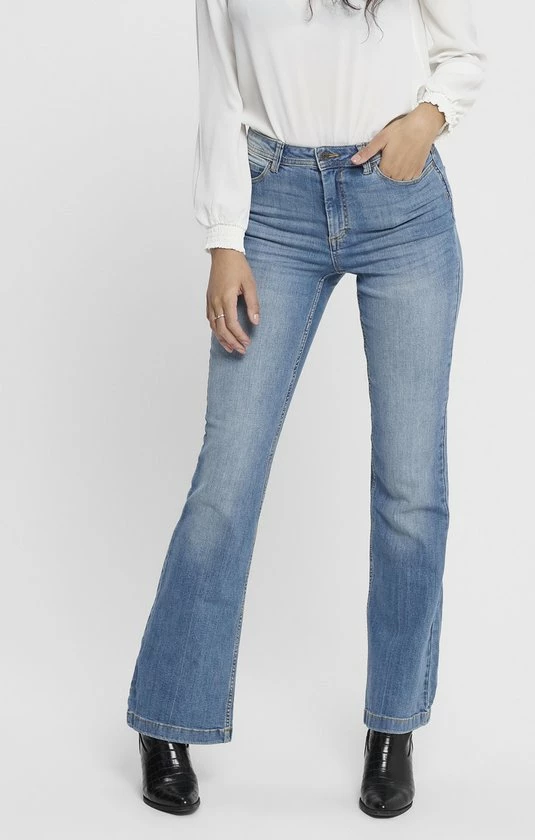 JDY JDYFLORA LIFE FLARED HIGH MB NOOS DNM Vrouwen Jeans - Maat 32 X 32 5 JDY JDYFLORA LIFE FLARED HIGH MB NOOS DNM Vrouwen Jeans - Maat 32 X 32 - Afbeelding 5