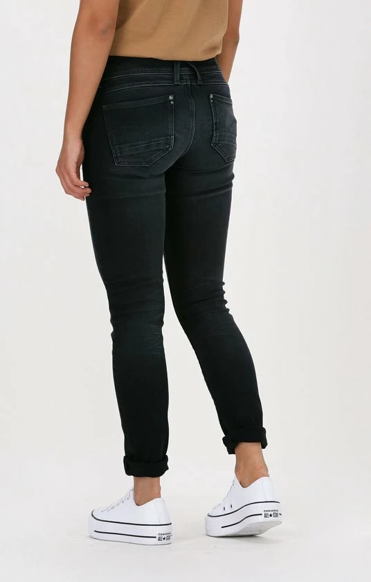 G-Star RAW Jeans Lynn Mid Skinny Jeans Dusty Grey Dames Maat - W25 X L32 2 G-Star RAW Jeans Lynn Mid Skinny Jeans Dusty Grey Dames Maat - W25 X L32 - Afbeelding 2