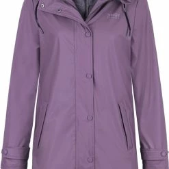 Dingy Weather - Regenjas Dames - Model Vivian - Maat 2XL - Paars -Dameskleding Verkoop 536x840 3