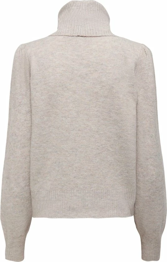 Jacqueline De Yong Trui Jdyrue L/s Roll Neck Pullover Knt 15271309 Chateau Gray/melange Dames Maat - L 2 Jacqueline De Yong Trui Jdyrue L/s Roll Neck Pullover Knt 15271309 Chateau Gray/melange Dames Maat - L - Afbeelding 2