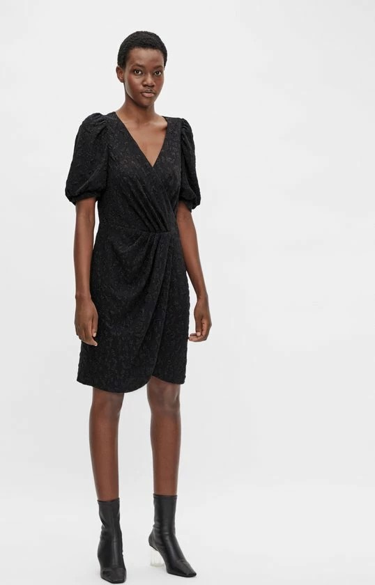 OBJECT OBJAISLIN 2/4 SHORT DRESS DAMES - Maat XL 2 OBJECT OBJAISLIN 2/4 SHORT DRESS DAMES - Maat XL - Afbeelding 2