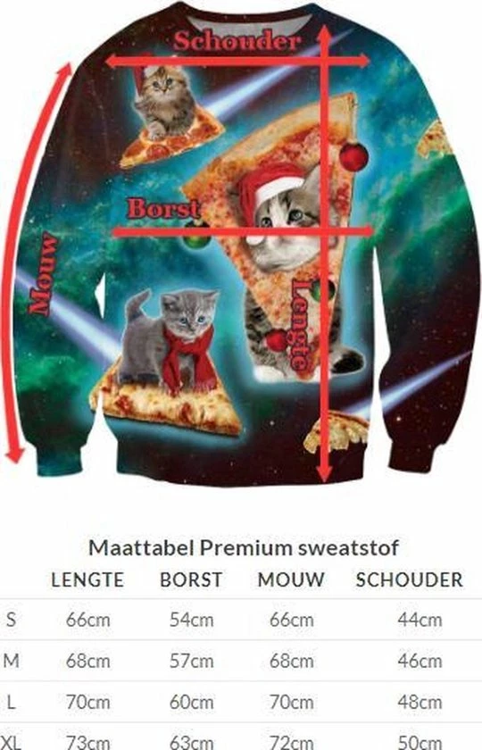 Lama Met Kerstmuts Kersttrui - Maat XL - Foute Kerst Trui - Superfout 2 Lama Met Kerstmuts Kersttrui - Maat XL - Foute Kerst Trui - Superfout - Afbeelding 2