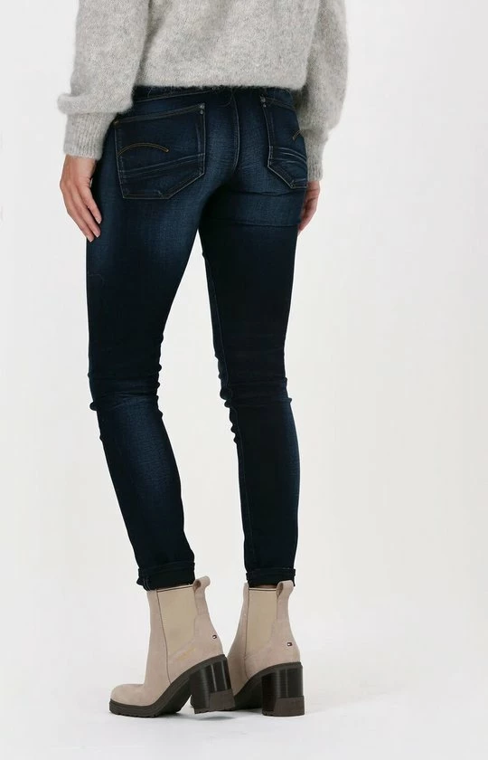 G-Star Raw 6131 - Slander Blue R Superstr Jeans - Donkerblauw 2 G-Star Raw 6131 - Slander Blue R Superstr Jeans - Donkerblauw - Afbeelding 2