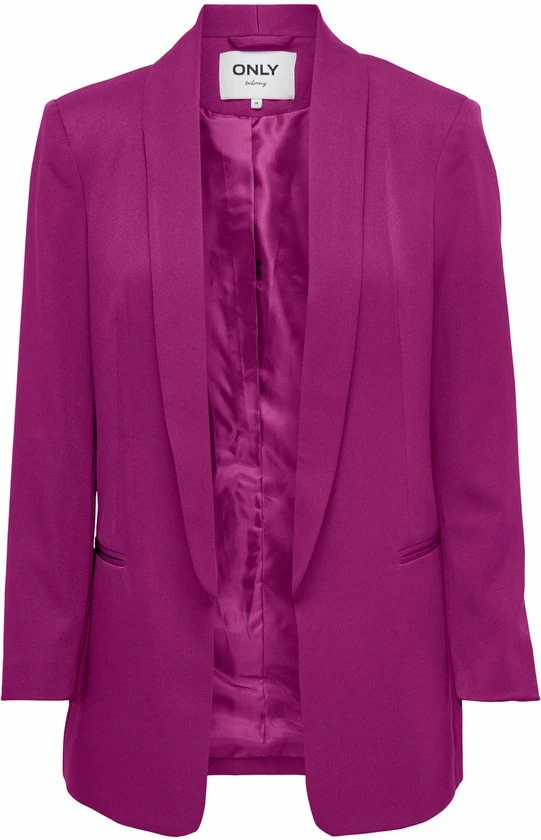 Only Blazer Onldubby L/s Blazer Tlr 15288789 Festival/ Fuchsia Dames Maat - 42 1 Only Blazer Onldubby L/s Blazer Tlr 15288789 Festival/ Fuchsia Dames Maat - 42