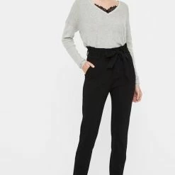 Vero Moda VMEVA HR LOOSE PAPERBAG PANT GA NOOS Dames Broek - Maat L X 32 -Dameskleding Verkoop 545x840 6