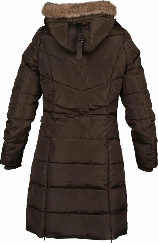 Horka Winterjas Glacier Dames Polyester Taupe Maat S 2 Horka Winterjas Glacier Dames Polyester Taupe Maat S - Afbeelding 2