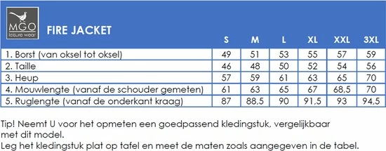 MGO Leisure Wear MGO Fire Jack - Regenjas Dames - Waterdichte Parka - Blauw - Maat S 6 MGO Leisure Wear MGO Fire Jack - Regenjas Dames - Waterdichte Parka - Blauw - Maat S - Afbeelding 6