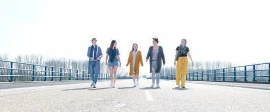 Knit Factory Luna Lang Gebreid Dames Vest - Antraciet - 40/42 3 Knit Factory Luna Lang Gebreid Dames Vest - Antraciet - 40/42 - Afbeelding 3