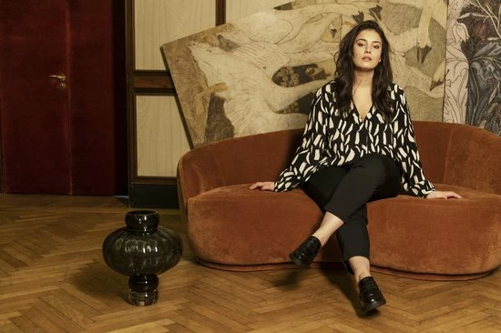 Fransa Plus FPGETO BL 1 Dames Blouse - Maat 48 4 Fransa Plus FPGETO BL 1 Dames Blouse - Maat 48 - Afbeelding 4