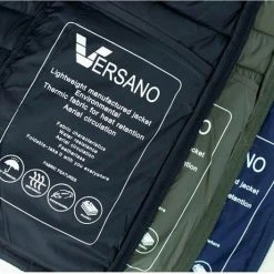 Versano Jenifer Korte Lightweight Dames Jas / Puffer Jacket L - Zwart -Dameskleding Verkoop 550x461 2