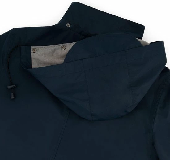 MGO Leisure Wear MGO Storm Extra Lange Regenjas - Dames Jack - Blauw - Maat XXL 7 MGO Leisure Wear MGO Storm Extra Lange Regenjas - Dames Jack - Blauw - Maat XXL - Afbeelding 7