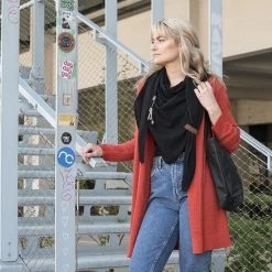 Knit Factory June Gebreid Dames Vest - Zomervest - Terra - 36/38 11 Knit Factory June Gebreid Dames Vest - Zomervest - Terra - 36/38 -Dameskleding Verkoop 550x550 1