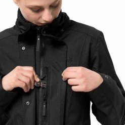 Jack Wolfskin Park Avenue Outdoorjas Dames - Black - Maat M 31 Jack Wolfskin Park Avenue Outdoorjas Dames - Black - Maat M -Dameskleding Verkoop 550x550 16