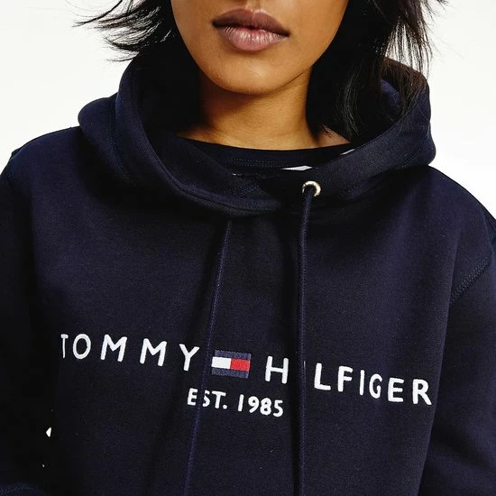 Tommy Hilfiger Heritage Hilfiger Hoodie Ls Truien & Vesten - Donkerblauw 4 Tommy Hilfiger Heritage Hilfiger Hoodie Ls Truien & Vesten - Donkerblauw - Afbeelding 4
