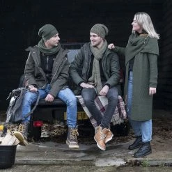 Knit Factory Luna Lang Gebreid Dames Vest - Bordeaux - 40/42 26 Knit Factory Luna Lang Gebreid Dames Vest - Bordeaux - 40/42 -Dameskleding Verkoop 550x550 25