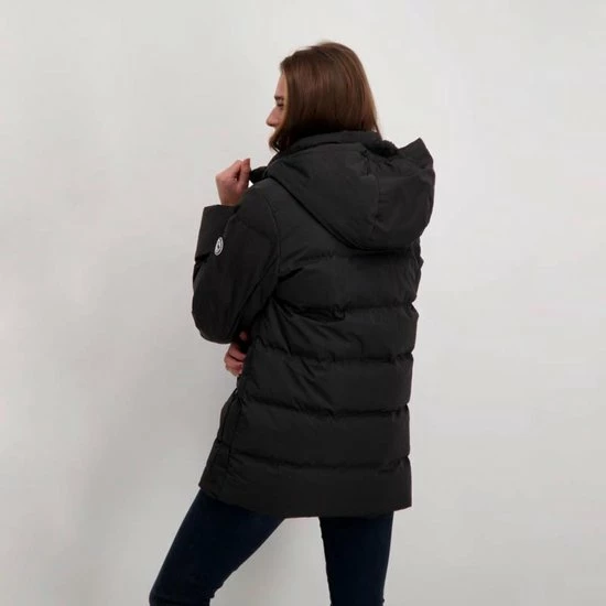 CARS Jeans Jassen KYARA Nylon / Poly Black 2 CARS Jeans Jassen KYARA Nylon / Poly Black - Afbeelding 2